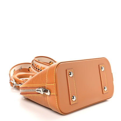 Louis Vuitton Epi Jacquard Alma BB Honey Gold 4 of 11