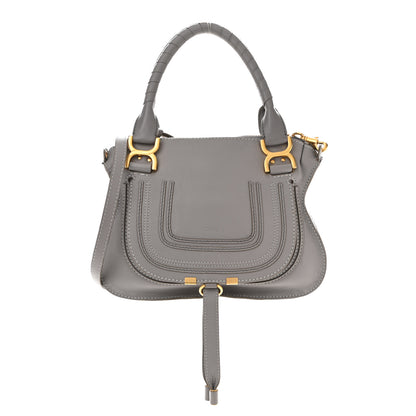 Chloe Calfskin Small Marcie Satchel Cashmere Grey 1 of 16