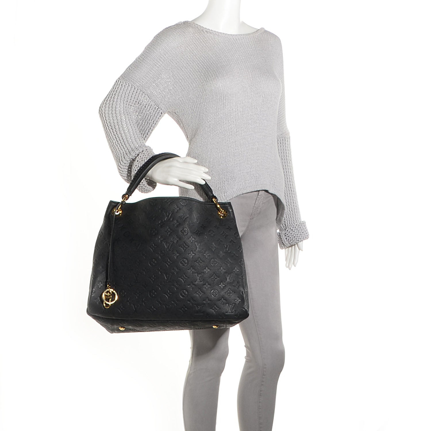 Louis Vuitton Empreinte Artsy MM Black 2 of 7