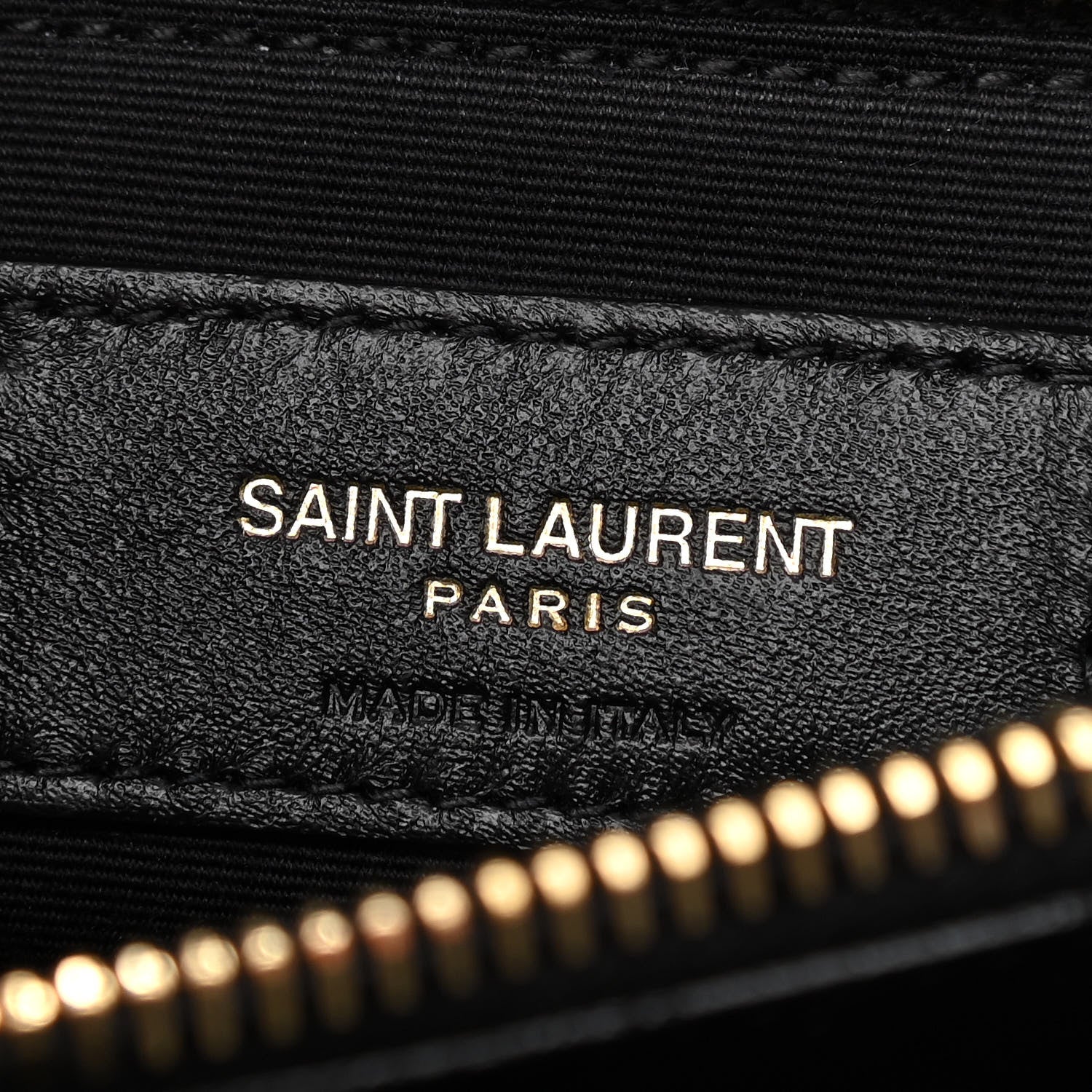 Saint Laurent Calfskin Y Quilted Monogram Medium Loulou Chain Satchel Black 6 of 10