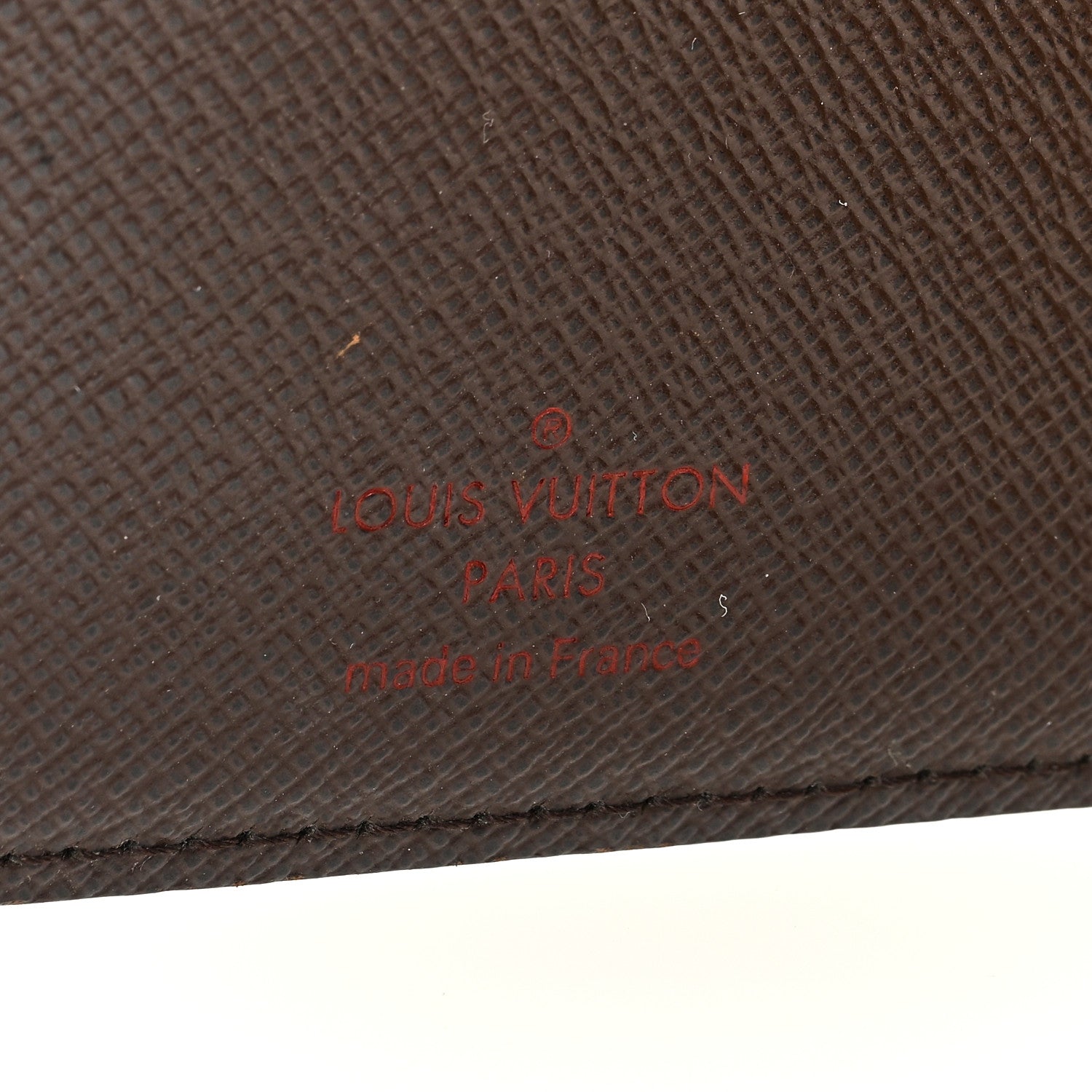 Louis Vuitton Damier Ebene Medium Ring Agenda Cover 6 of 7