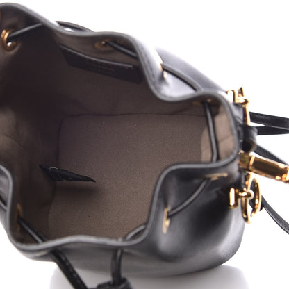 Fendi Vitello Liberty Lucido F is Fendi Mini Mon Tresor Bucket Bag Black 6 of 9