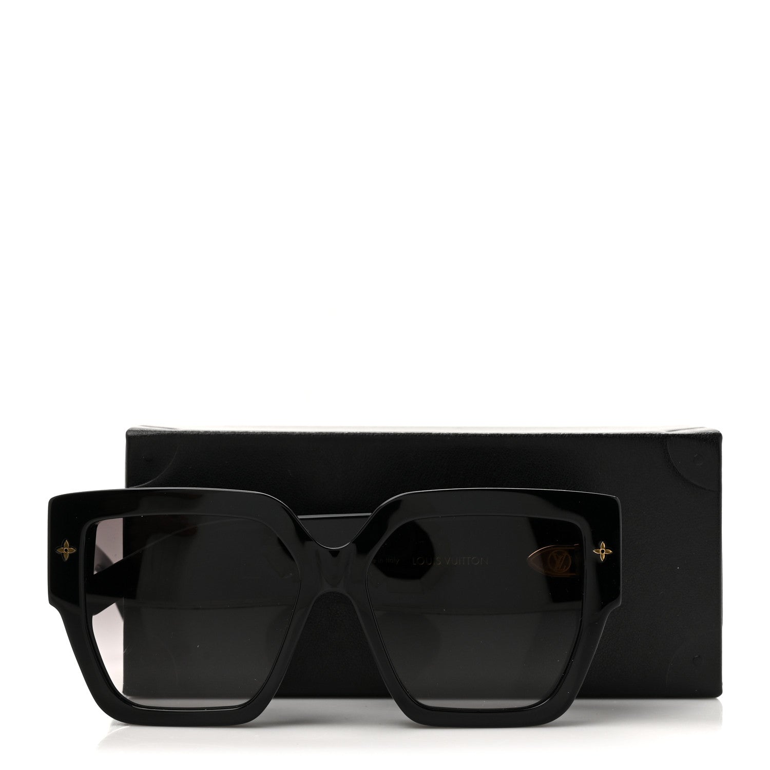 Louis Vuitton Rendez-Vous Square Sunglasses Z1564E Black 7 of 7