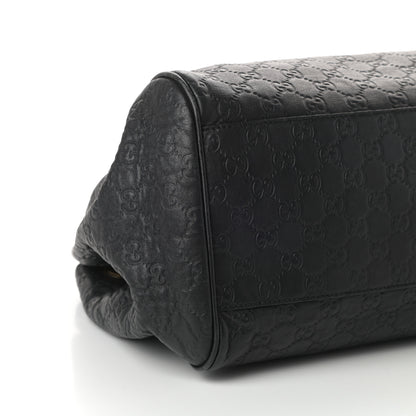 Gucci Guccissima Medium Emily Shoulder Bag Black 8 of 9