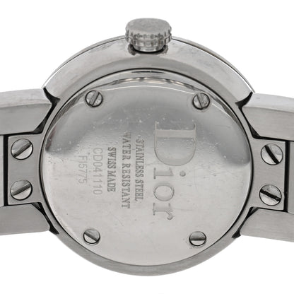 Christian Dior Stainless Steel Diamond Mother of Pearl 23mm La D De Dior Quartz Watch 4 of 4