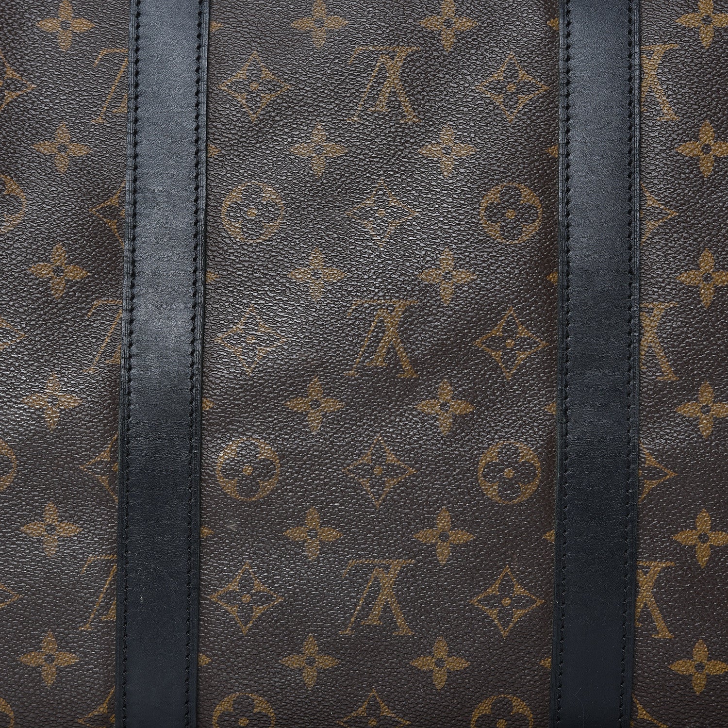 Louis Vuitton Monogram Macassar Keepall Bandouliere 55 13 of 15