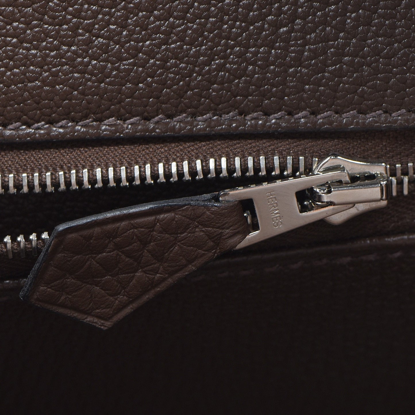 Taurillon Clemence Birkin 35 Cacao