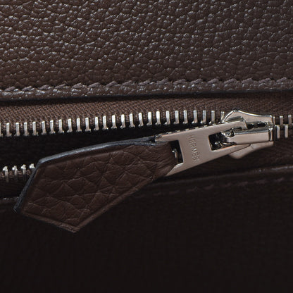 Hermes Taurillon Clemence Birkin 35 Cacao 27 of 32