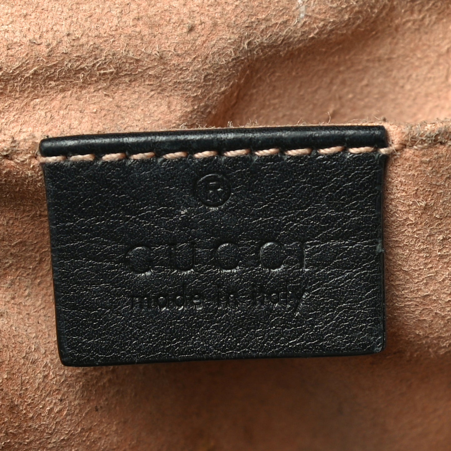 Calfskin Matelasse Small GG Marmont Chain Shoulder Bag Black