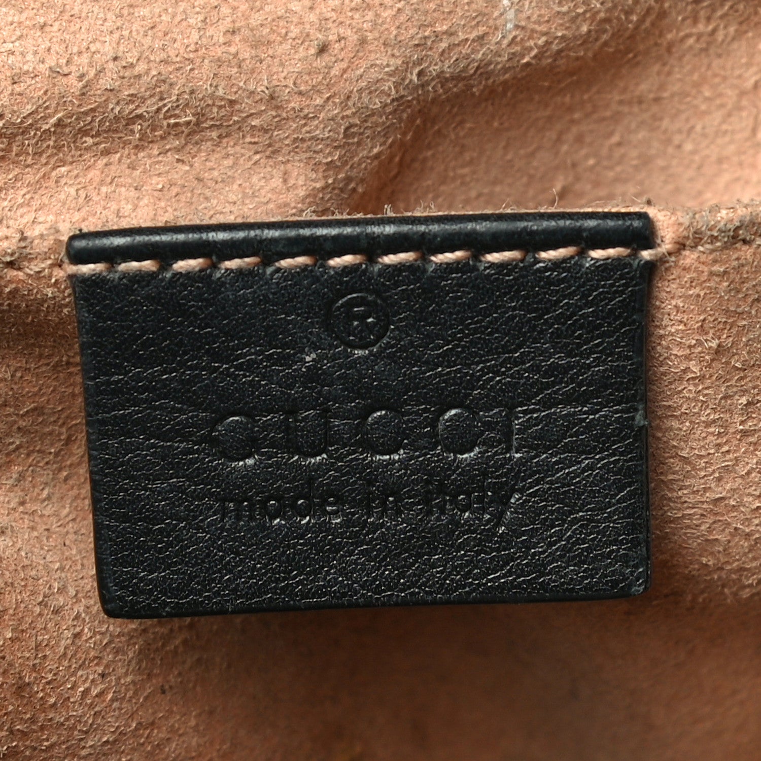 Gucci Calfskin Matelasse Small GG Marmont Chain Shoulder Bag Black 6 of 33