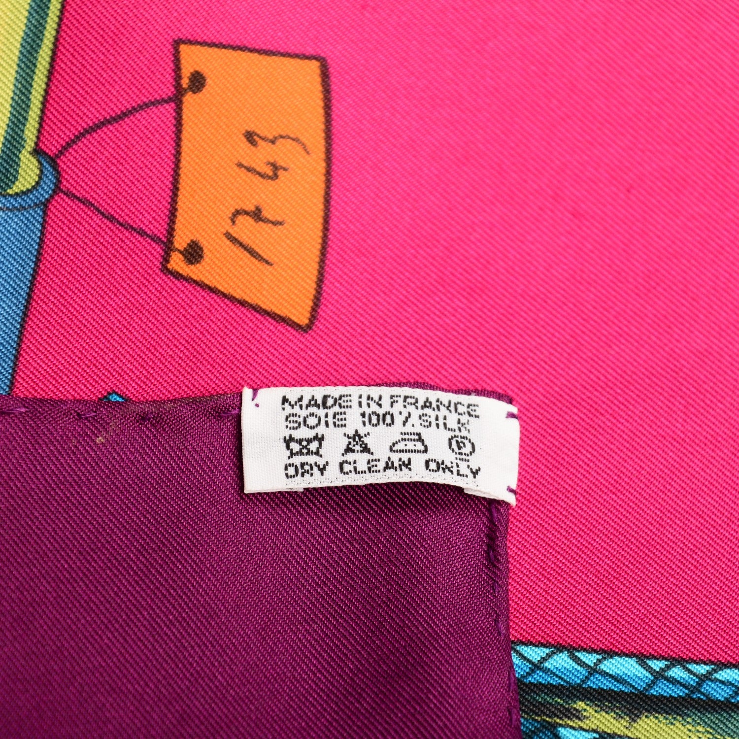 Hermes Silk Passementerie Scarf 90 7 of 7