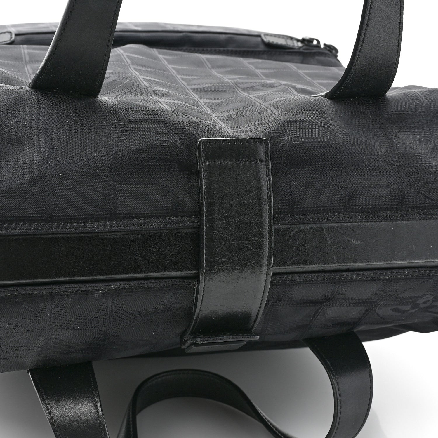 Chanel Nylon Travel Convertible Tote Black 11 of 14
