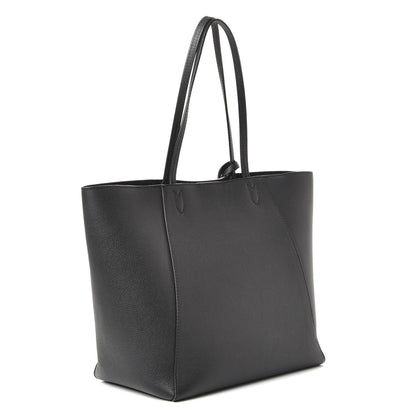 Louis Vuitton Calfskin Lockme Cabas Black 3 of 8
