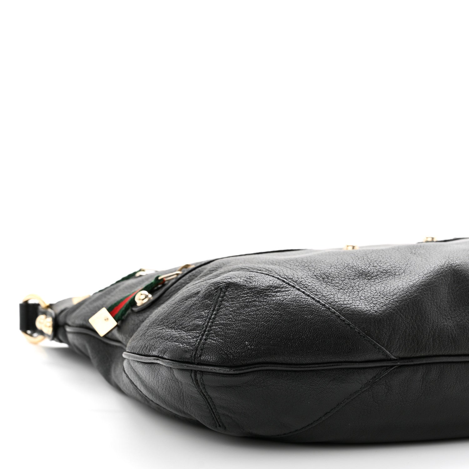 Gucci Calfskin Medium Capri Shoulder Bag Black 9 of 12