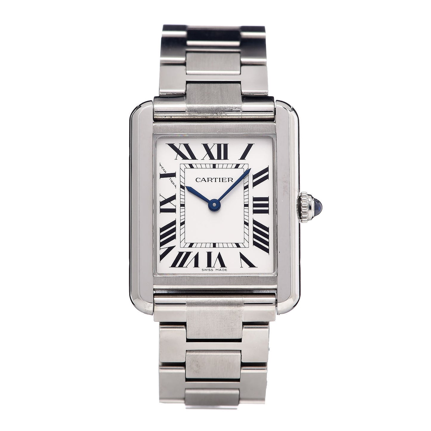 Stainless Steel 24mm Tank Solo Quartz Watch