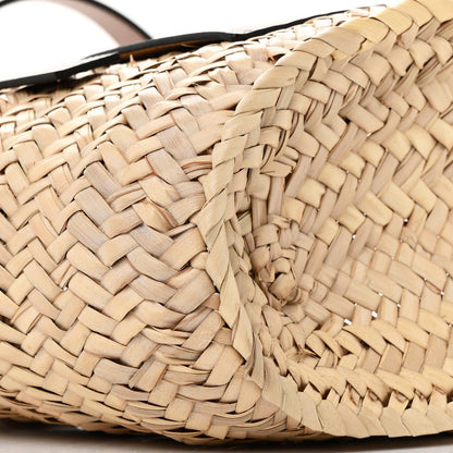Loewe Raffia Small Basket Tote Bag Natural Tan 8 of 11