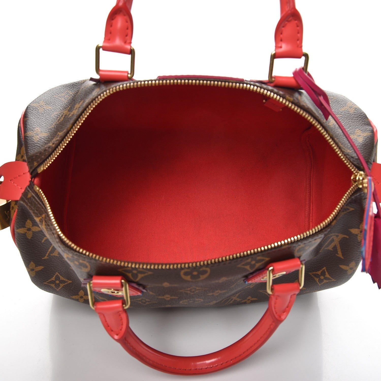 Louis Vuitton Monogram Totem Speedy 30 Flamingo 5 of 11