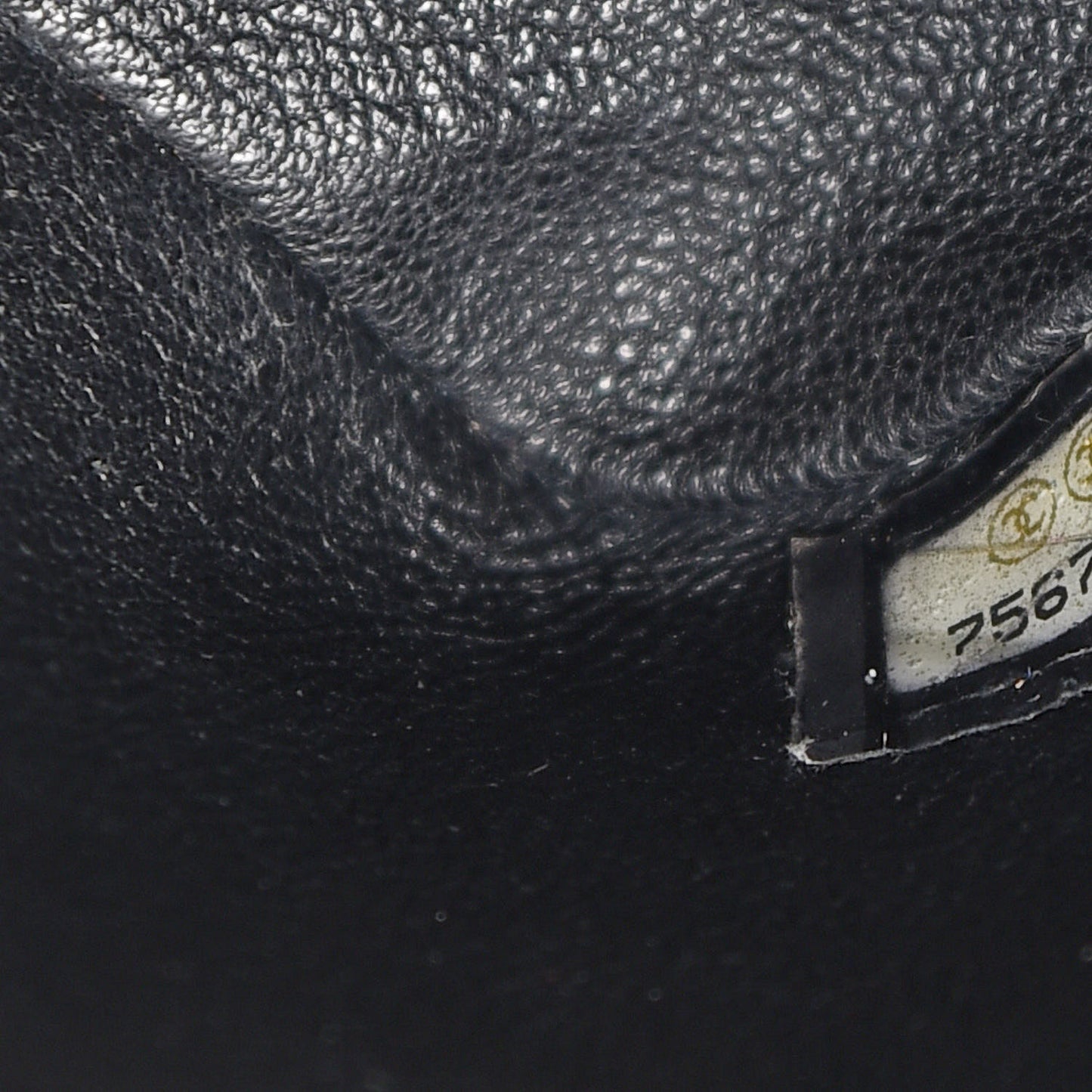 Caviar Quilted Medallion Tote Black