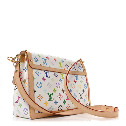 Louis Vuitton LV X TM Monogram Multicolor Dauphine Soft GM White 3 of 9