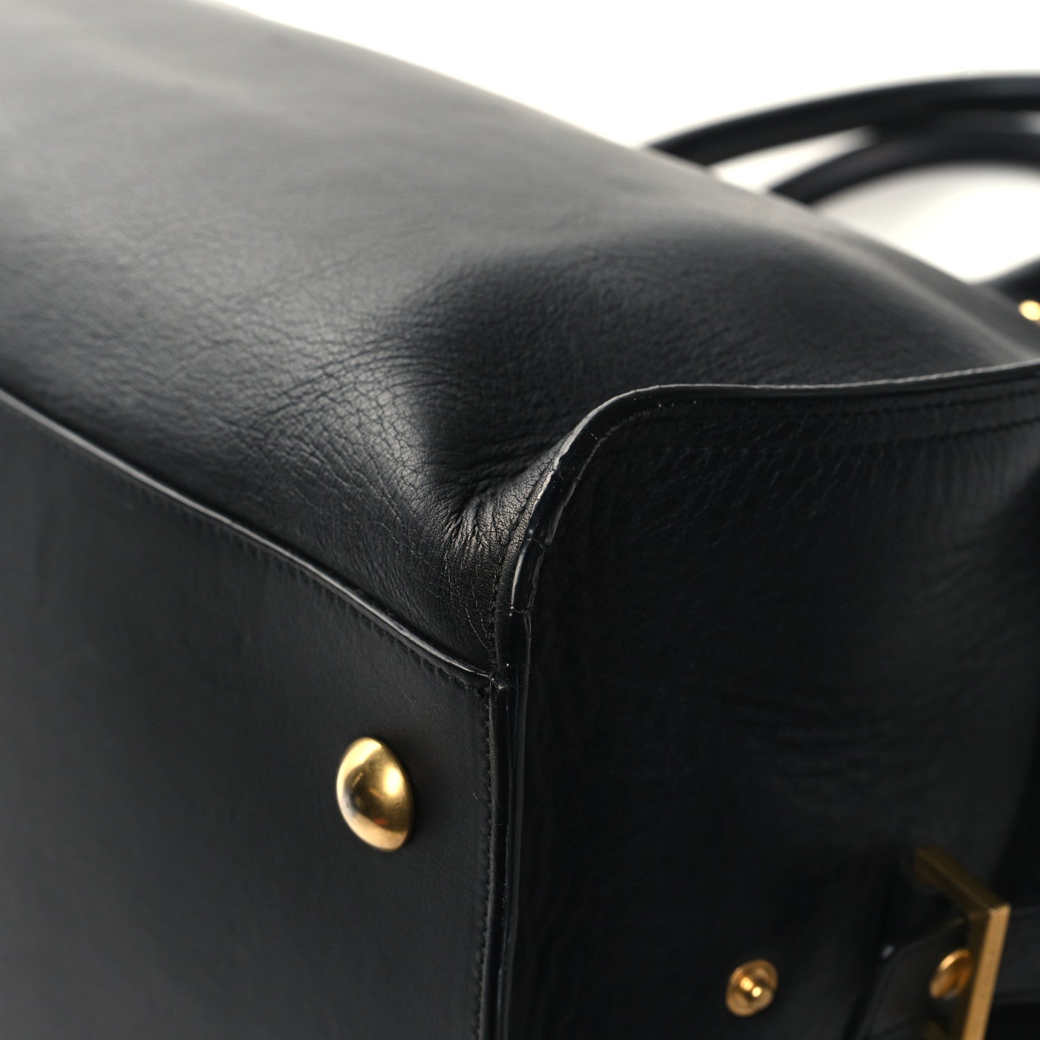 Saint Laurent Calfskin Medium Classic Y Cabas Black 11 of 12