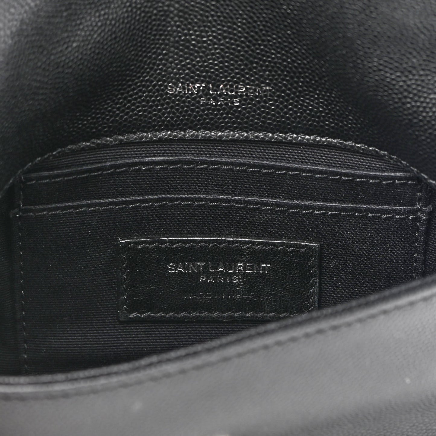 Grain De Poudre Monogram Toy West Hollywood Fold-Over Bag Black