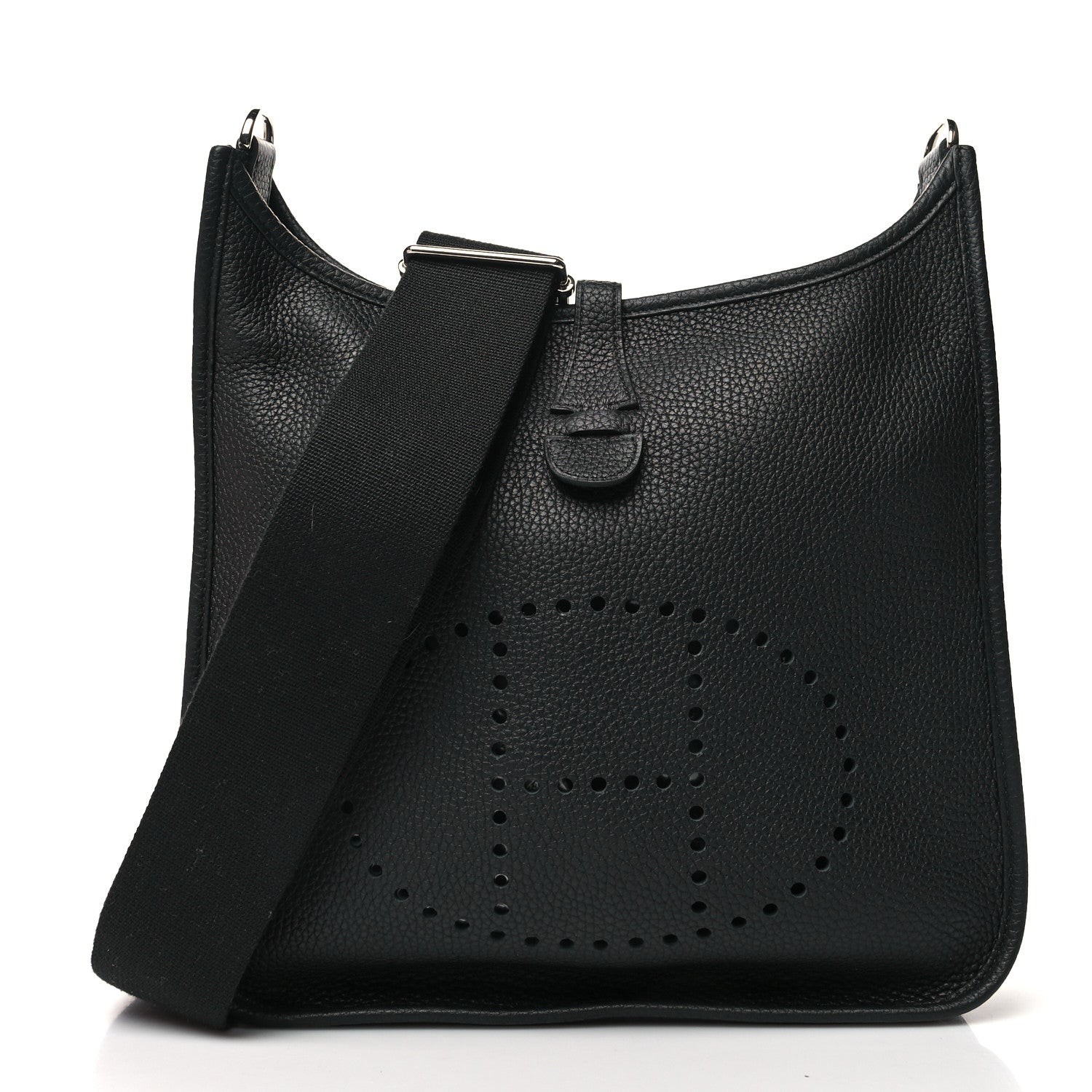 Hermes Taurillon Clemence Evelyne III PM Black 1 of 10