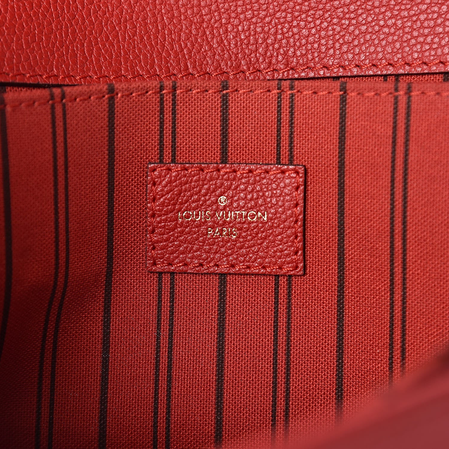Louis Vuitton Empreinte Pochette Metis Cherry 6 of 14