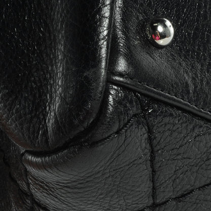 Chanel Glazed Calfskin Large On The Road Large Frame Tote Black 8 of 9