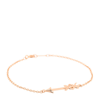 Tiffany 18K Rose Gold Paloma's Graffiti Arrow Bracelet 1 of 3