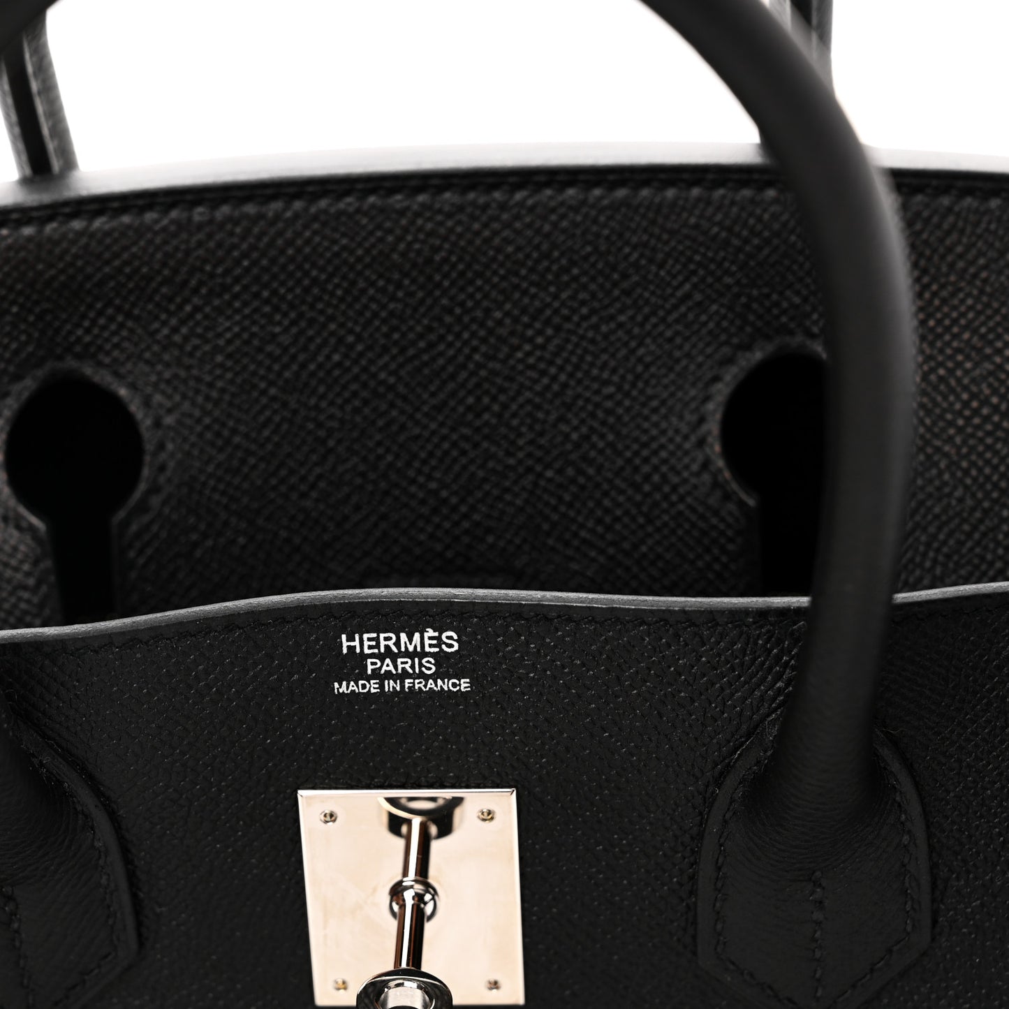 Epsom Birkin 30 Black