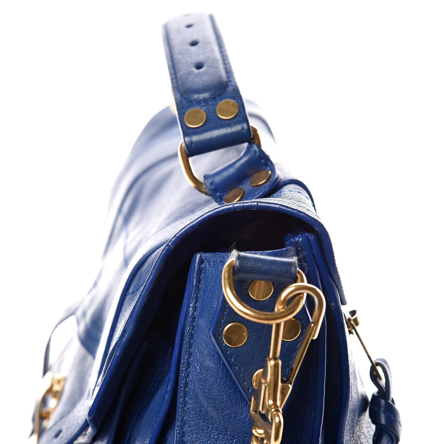 Proenza Schouler Lambskin Medium PS1 Satchel Royal Blue 19 of 22