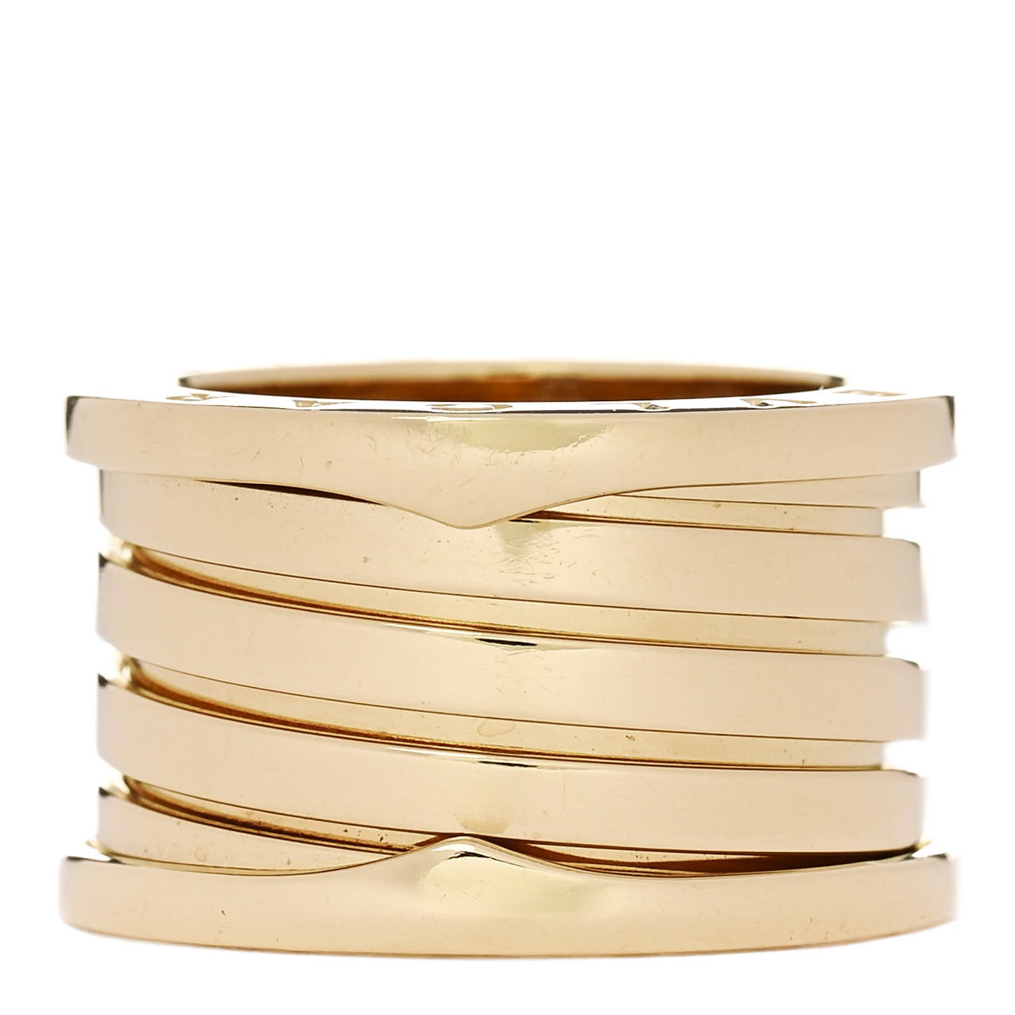 18K Yellow Gold B.Zero1 Five-Band Anniversary Ring 53 6.25