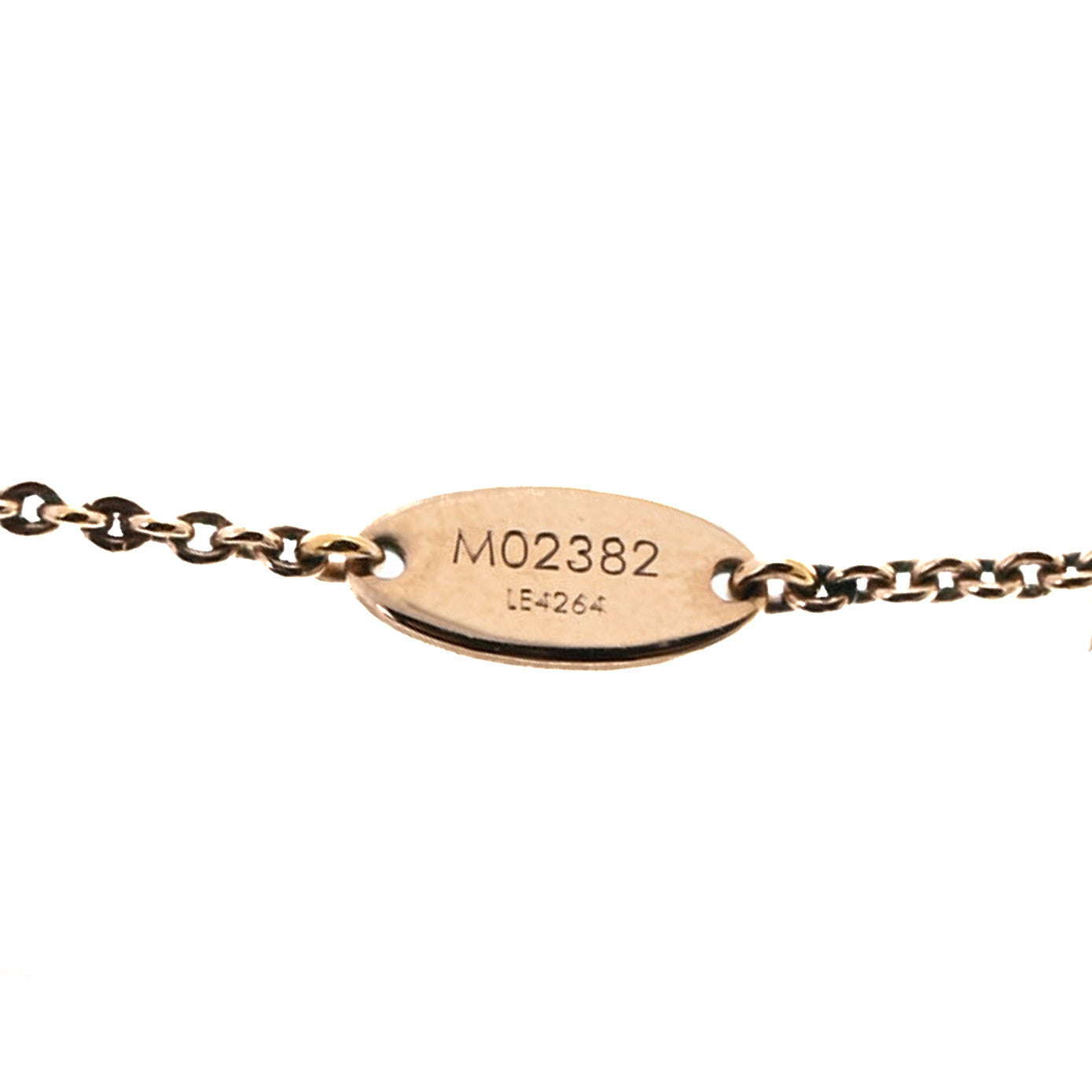 Essential V Necklace Rose Gold