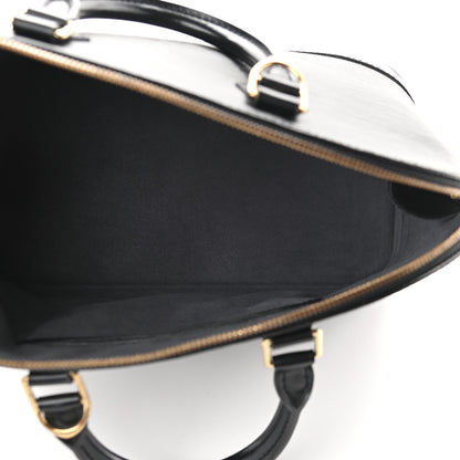 Louis Vuitton Epi Alma PM Black 4 of 8