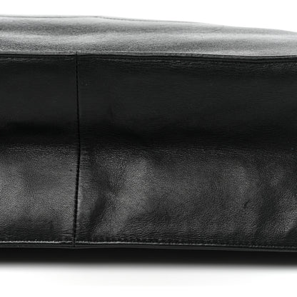 Chanel Lambskin CC Tote Black 11 of 11
