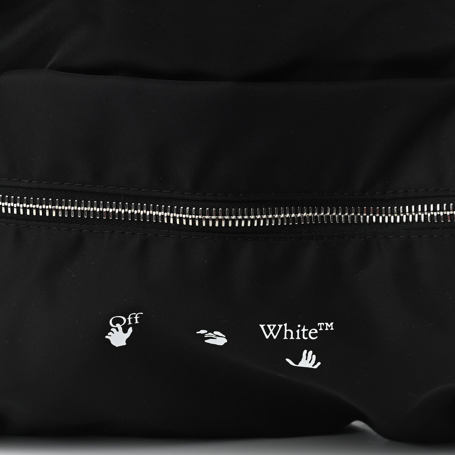 Off-White Nylon Mini Icon Backpack Black 8 of 10