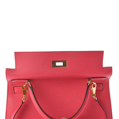 Hermes Epsom Kelly Sellier 28 Rose Extreme 13 of 40