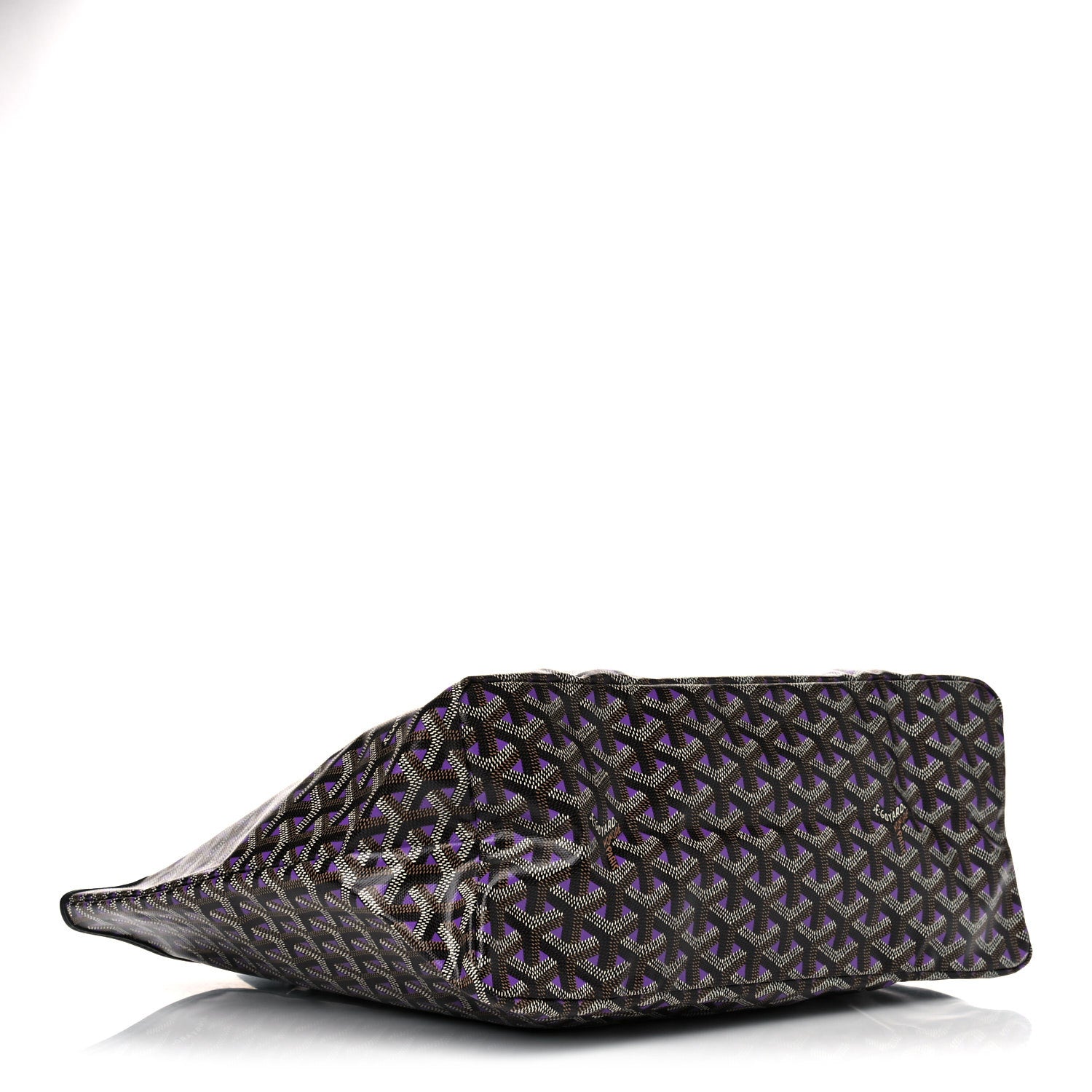 Goyard Goyardine Saint Louis Claire Voie PM Black Violet 4 of 9
