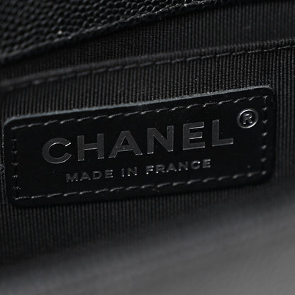 Chanel Caviar Quilted Small Boy Flap Black 6 of 10