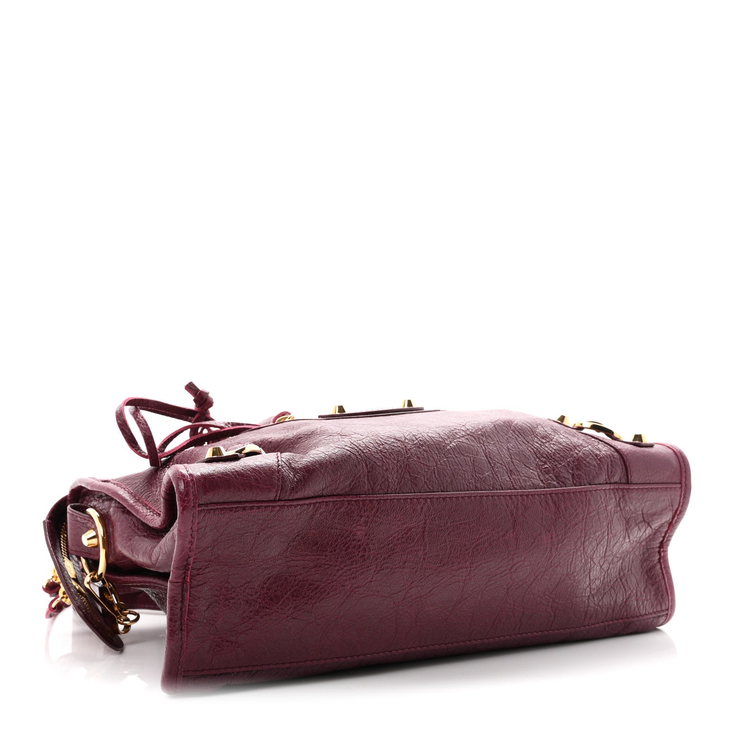 Balenciaga Agneau Classic Gold Hardware S City Violet Prune 5 of 11