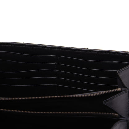 Gucci Calfskin Matelasse GG Marmont Chain Wallet Black 17 of 20