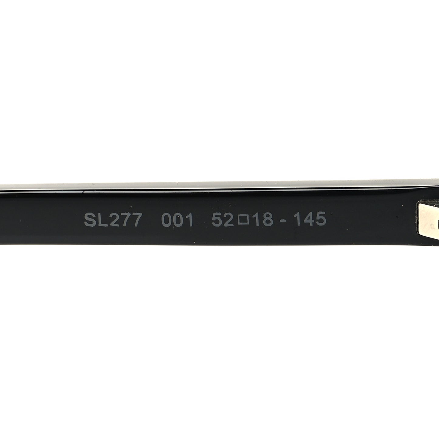 Acetate Cat Eye Sunglasses SL277 Black