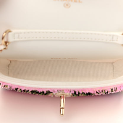 Chanel Sequin COCO Clutch With Chain Multicolor 5 of 11