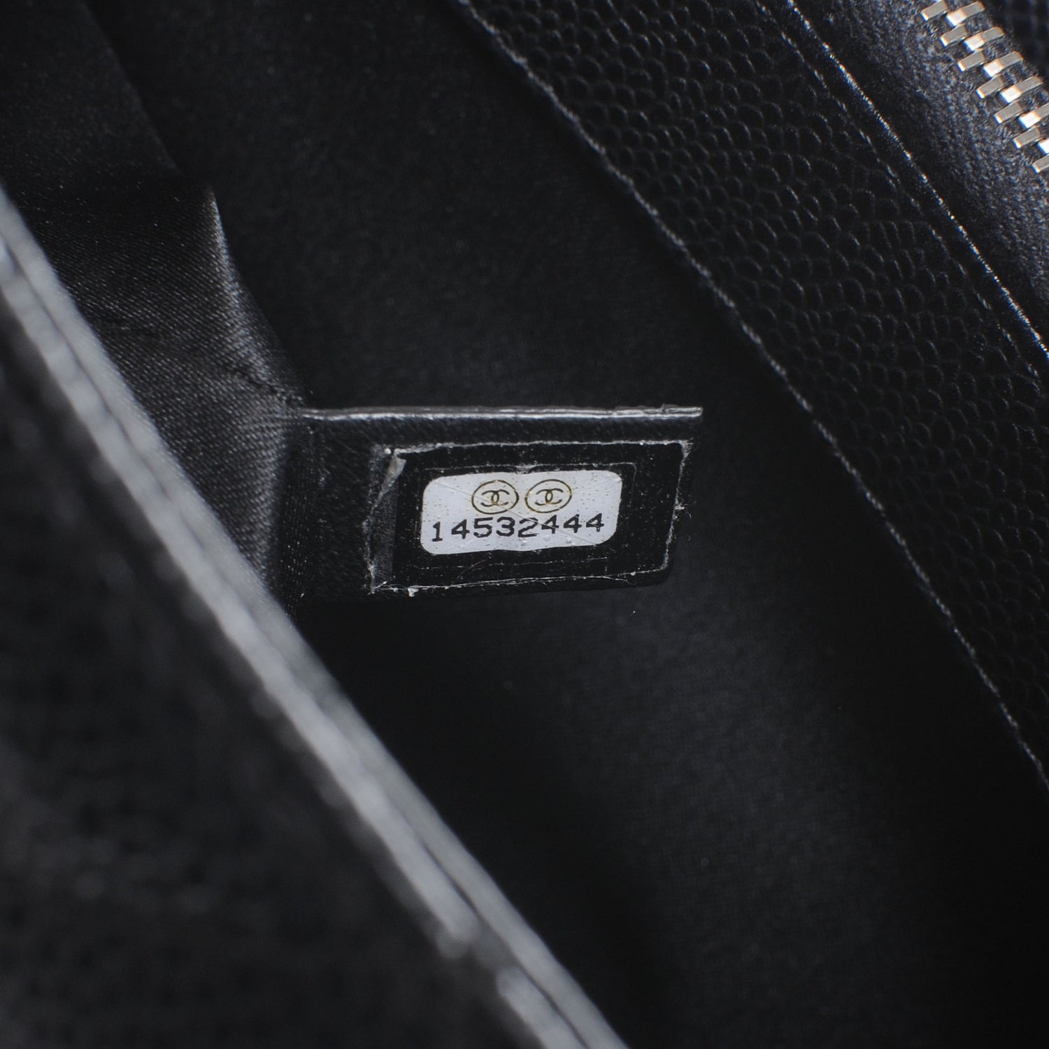 Chanel Caviar Quilted Grand Shopping Tote GST Black 7 of 7