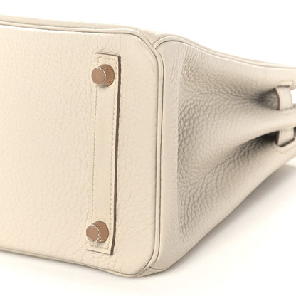Hermes Togo Birkin 25 Craie 9 of 35