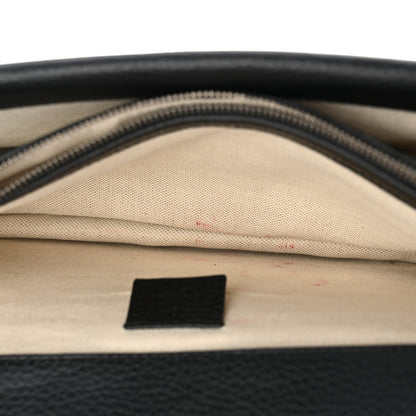 Gucci Pebbled Calfskin Small Dionysus Shoulder Bag Black 6 of 12