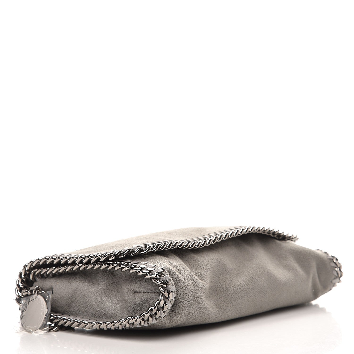Stella McCartney Shaggy Deer Falabella Clutch Light Grey 4 of 8