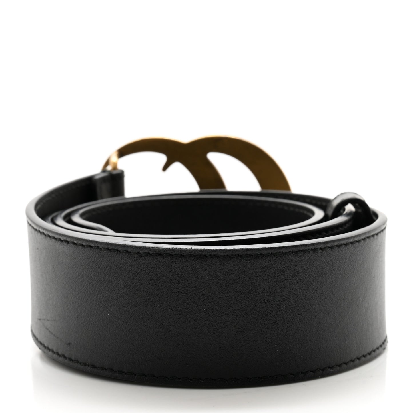 Calfskin Double G 40mm Belt 85 34 Black
