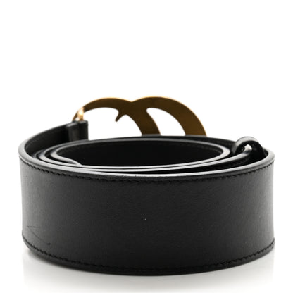 Gucci Calfskin Double G 40mm Belt 85 34 Black 2 of 8