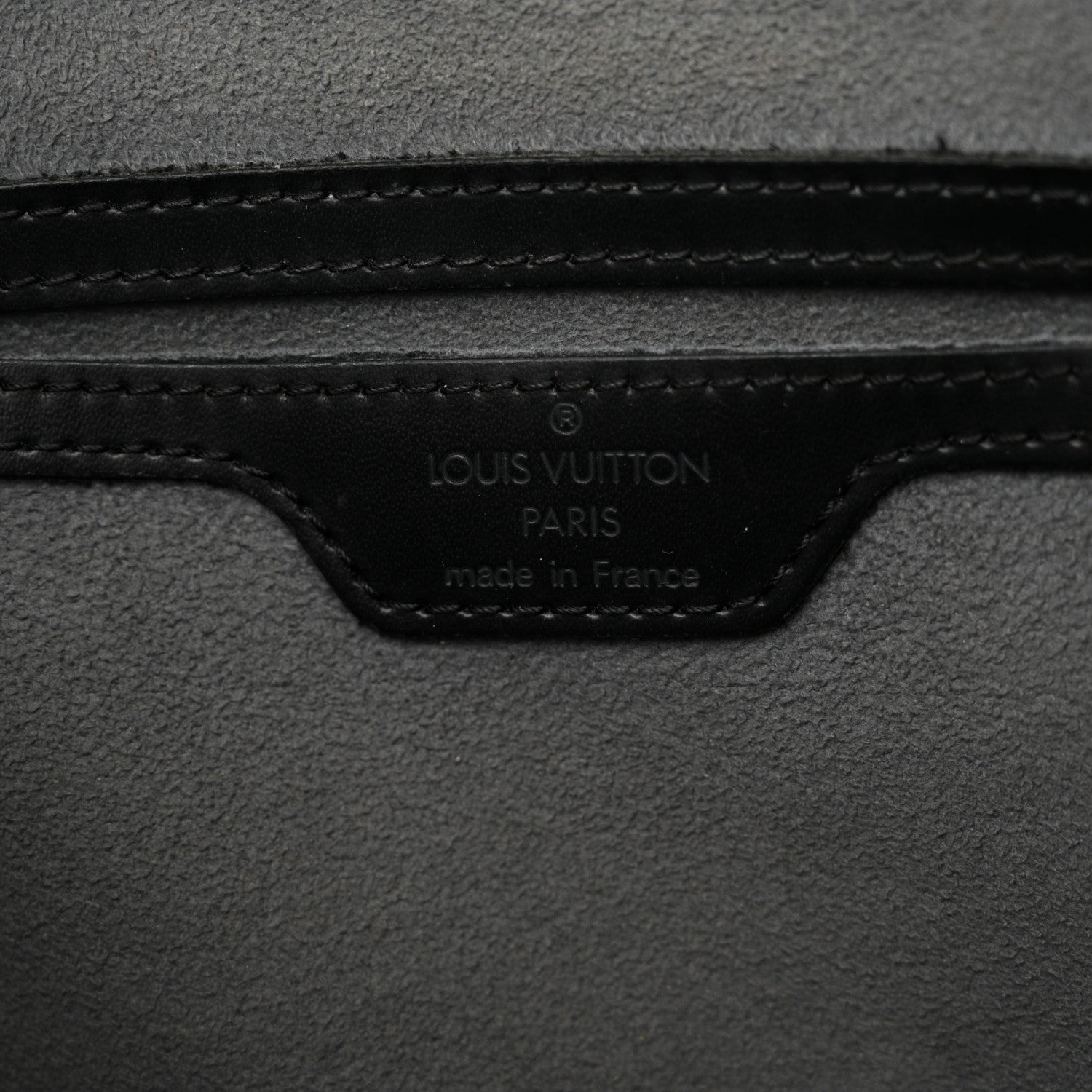 Louis Vuitton Epi Saint Jacques PM Black 6 of 23